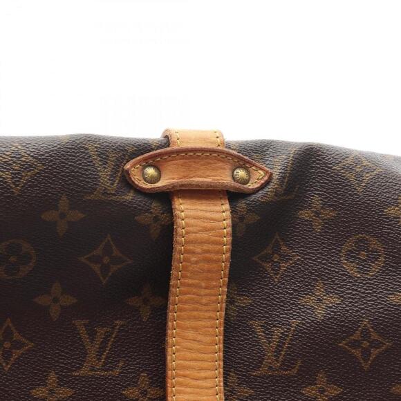 LOUIS VUITTON Brown Monogram Leather Shoulder Bag - Picture 11 of 15